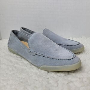 Frye Melanie Skimmer Womens Slip On Shoes Size 9 Bue Suede Almond Toe Shoes New